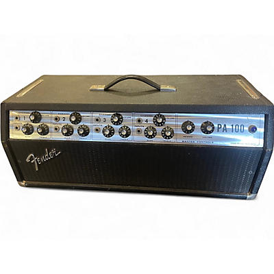 Vintage 1970s Fender PA 100 Tube Guitar Amp Head