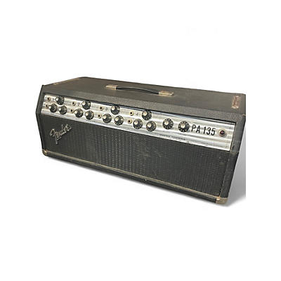 Vintage 1970s Fender PA135 HEAD Tube Guitar Amp Head