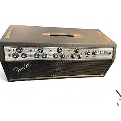 Vintage 1970s Fender PA135 Tube Guitar Amp Head