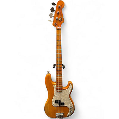Vintage 1970s Fender PRECISION BASS NATURAL Electric Bass Guitar