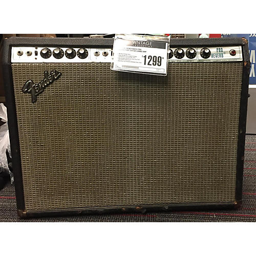 Fender Vintage 1970s Fender Pro Reverb Tube Guitar Combo Amp