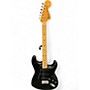 Vintage 1970s Fender Stratocaster Black Solid Body Electric Guitar Black