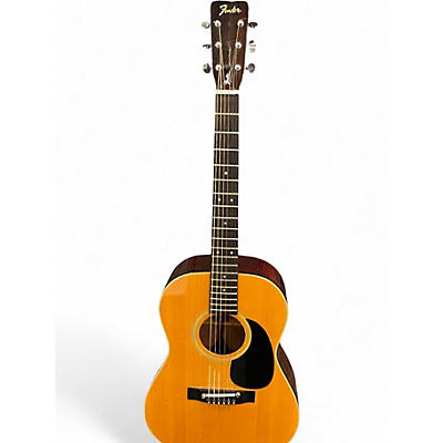 Vintage 1970s Fender f15 Natural Acoustic Guitar