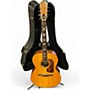 Vintage 1970s Giannini GS380 Natural Acoustic Guitar Natural