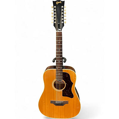 Vintage 1970s Gibson B4512 Natural 12 String Acoustic Guitar