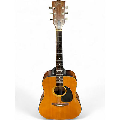 Vintage 1970s Gibson BLUERIDGE Vintage Natural Acoustic Guitar