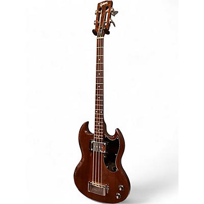 Vintage 1970s Gibson EB-0 Walnut Electric Bass Guitar