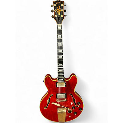 Vintage 1970s Gibson ES-355TD Cherry Hollow Body Electric Guitar