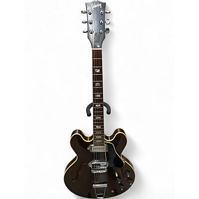 Vintage 1970s Gibson ES330TDW Walnut Hollow Body Electric Guitar