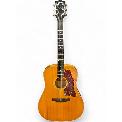 Vintage 1970s Gibson Gospel Antique Natural Acoustic Guitar