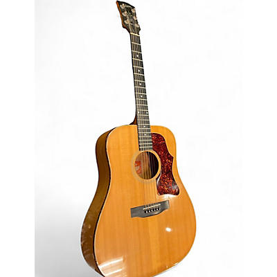 Vintage 1970s Gibson Gospel Natural Acoustic Guitar