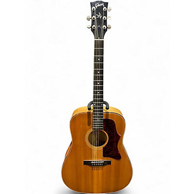 Vintage 1970s Gibson Gospel Natural Acoustic Guitar