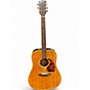 Vintage 1970s Gibson J-50 DELUXE Natural Acoustic Guitar Natural