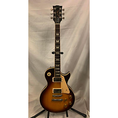 Gibson Vintage 1970s Gibson Les Paul Standard Sunburst Solid Body Electric Guitar