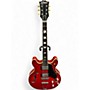 Vintage 1970s Greco hollow body Crimson Red Trans Hollow Body Electric Guitar Crimson Red Trans