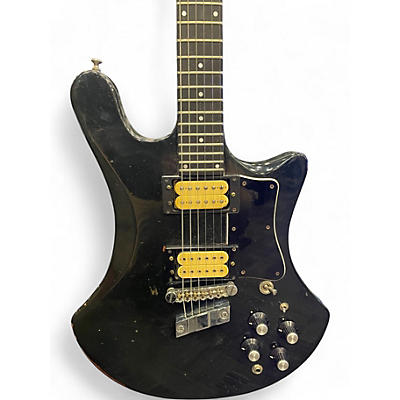 Vintage 1970s Guild S300D Black Solid Body Electric Guitar