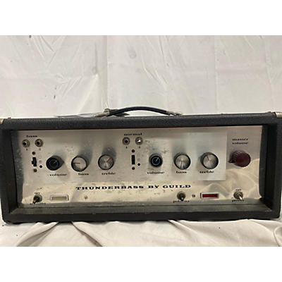 Vintage 1970s Guild Thunderbass Tube Bass Amp Head