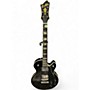 Vintage 1970s Hagstrom Swede Black Solid Body Electric Guitar Black