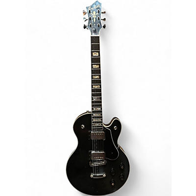 Vintage 1970s Hagstrom swede Black Solid Body Electric Guitar