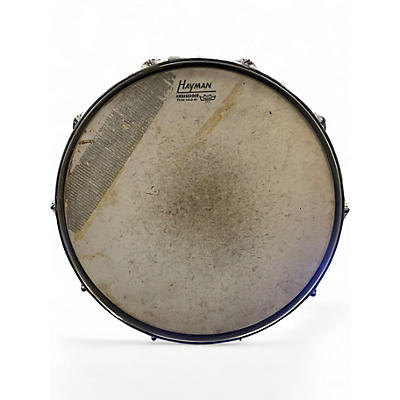 Vintage 1970s Hayman 5.5X14 Snare Black Drum