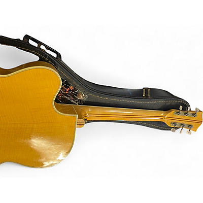 Vintage 1970s Hofner 457S Natural Acoustic Guitar