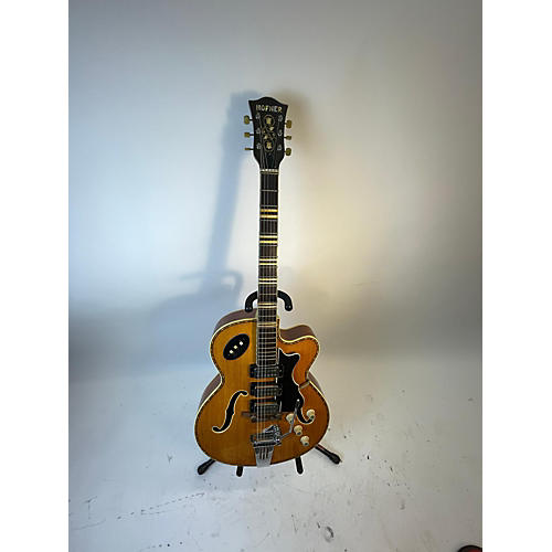 Hofner Vintage 1970s Hofner 4700 V3 Antique Natural Hollow Body Electric Guitar Antique Natural