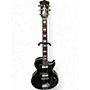 Vintage 1970s Hofner MODEL 4579 Black Solid Body Electric Guitar Black
