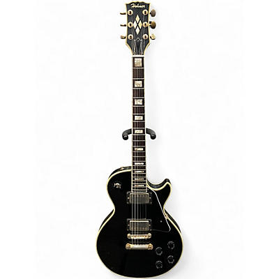 Vintage 1970s Hohner Lawsuit Era Les Paul Black Solid Body Electric Guitar