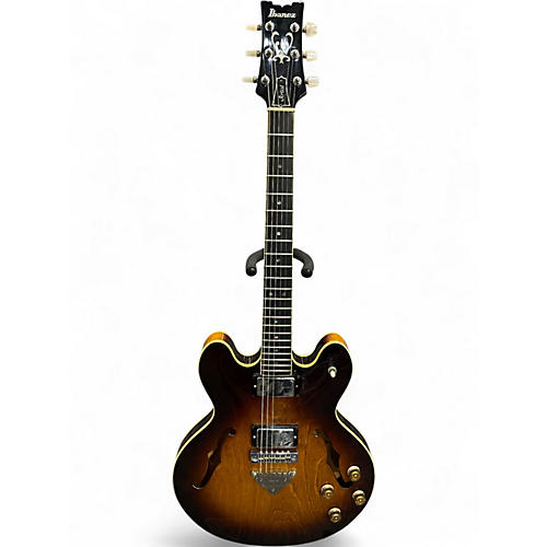 Vintage 1970s Ibanez ARTIST HOLLOWBODY Tobacco Burst Hollow Body Electric Guitar Tobacco Burst
