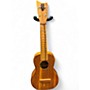 Vintage 1970s Kamaka HF2 Tiki Concert Gold Label Natural Ukulele Natural