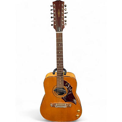 Vintage 1970s Klira BLUE HILL Natural 12 String Acoustic Guitar