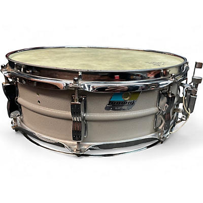Vintage 1970s Ludwig 14X5 Superphonic Snare Silver Drum