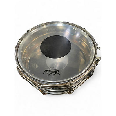 Vintage 1970s Ludwig 14X5.5 Supraphonic Snare Chrome Silver Drum