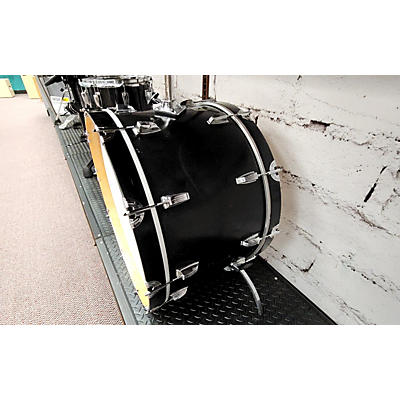 Ludwig Vintage 1970s Ludwig 3 piece 3 PC KIT Black Drum Kit