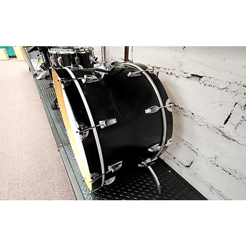 Ludwig Vintage 1970s Ludwig 3 piece 3 PC KIT Black Drum Kit Black