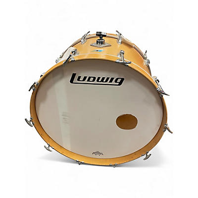 Vintage 1970s Ludwig 4 Piece PRO BEAT NATURAL Drum Kit