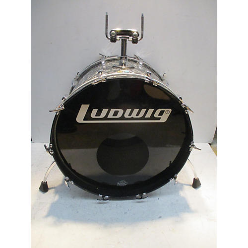 Ludwig Vintage 1970s Ludwig 4 piece BIG BEAT KIT BLACK OYSTER PEARL Drum Kit BLACK OYSTER PEARL