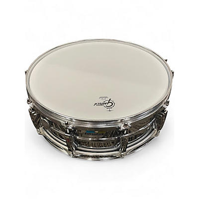 Vintage 1970s Ludwig 5X14 ALUMINUM SUPRAPHONIC Chrome Drum