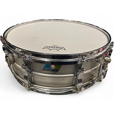 Vintage 1970s Ludwig 5X14 Acrolite Snare Aluminium Drum