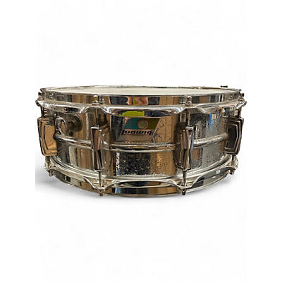 Vintage 1970s Ludwig 5X14 LM400 Chrome Drum