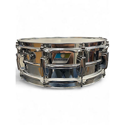 Vintage 1970s Ludwig 5X14 Supraphonic Snare CHROME OVER ALUMINUM Drum