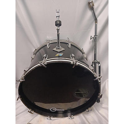 Ludwig Vintage 1970s Ludwig 6 piece Vistalite Black Smoke Drum Kit