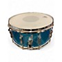 Vintage 1970s Ludwig 6X14 Vistalite Snare Blue Drum Blue 13