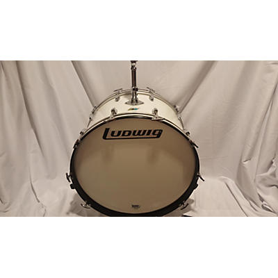 Vintage 1970s Ludwig 8 piece POWER FACTORY White Drum Kit