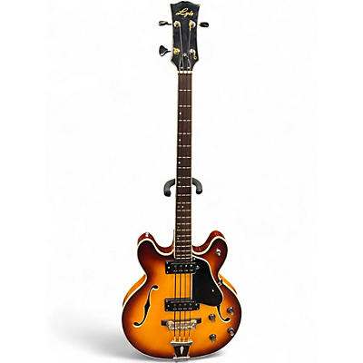 Vintage 1970s Lyle 5120 VIOLIN BURST Electric Bass Guitar