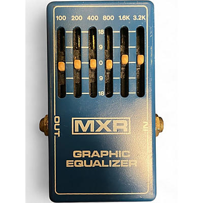 Vintage 1970s MXR MX109 Six Band Graphic Equalizer Pedal
