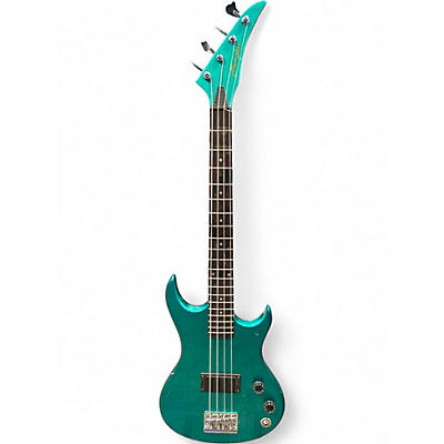 Vintage 1970s Memphis B-2MB Metallic Blue Electric Bass Guitar