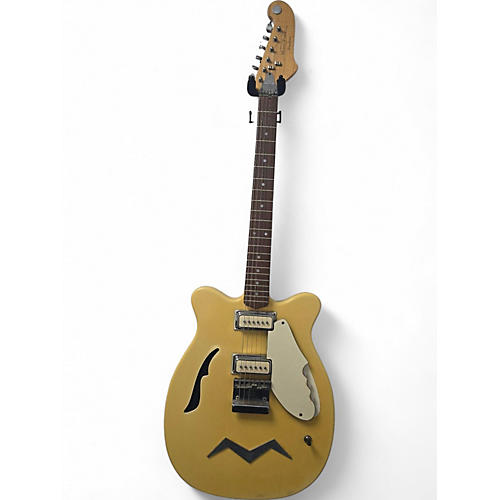 Vintage 1970s Microfrets WANDERER TV Yellow Hollow Body Electric Guitar TV Yellow