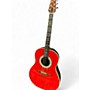 Vintage 1970s Ovation 1112-2 Cherry Acoustic Guitar Cherry