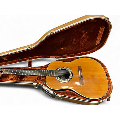 Vintage 1970s Ovation COUNTRY ARTIST Natural Acoustic Electric Guitar